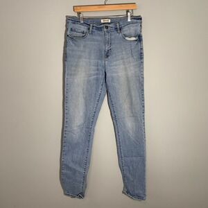Goodthreads‎ 34x36 Mens Light Wash Slim Tapered Stretch Denim Jeans Blue